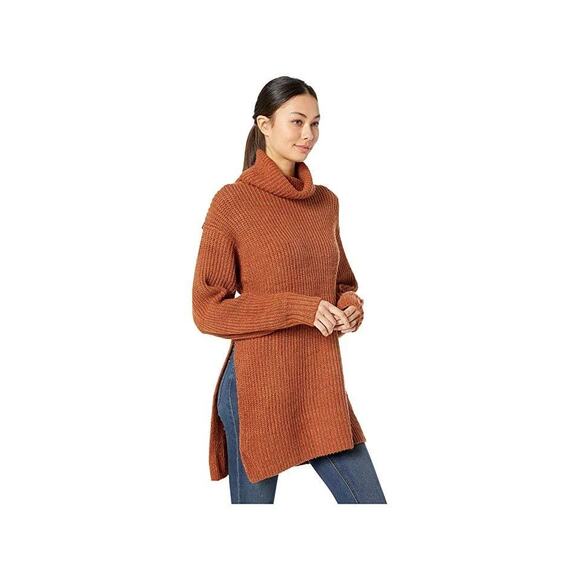 Free People Burnt Orange Sweater - Picture 2 of 4